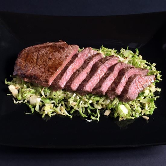 Grilled Picanha w/ Brussels Sprouts