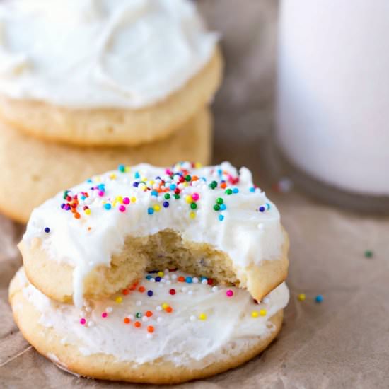 Sour Cream Sugar Cookies