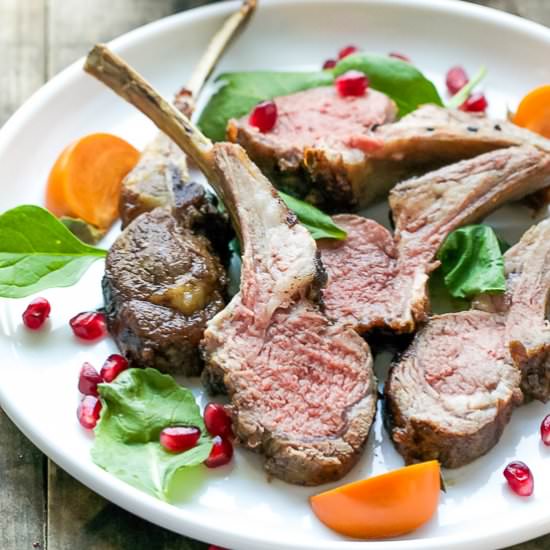 Easy Roasted Rack of Lamb