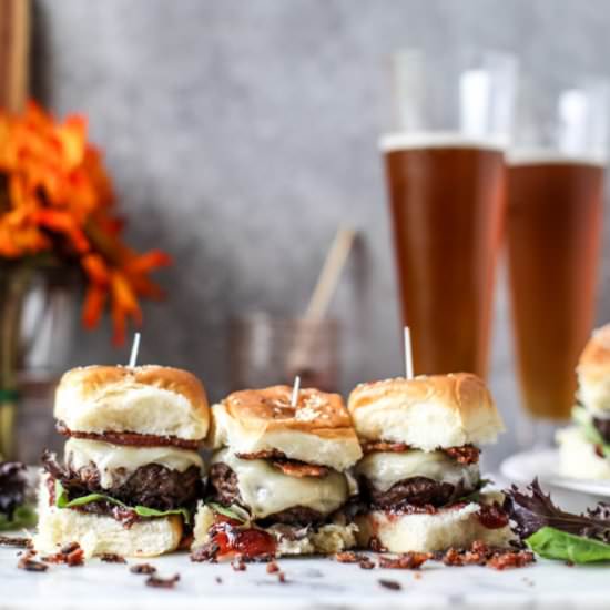 Espresso Rubbed Brunch Sliders