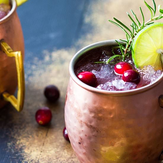 Cranberry Mosccow Mule