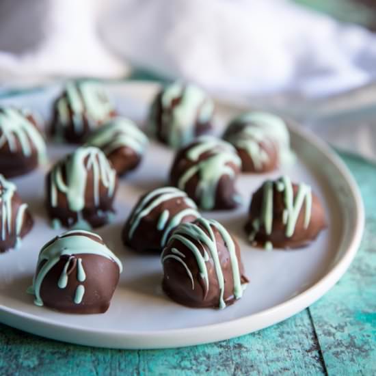 Oreo Mint Truffles