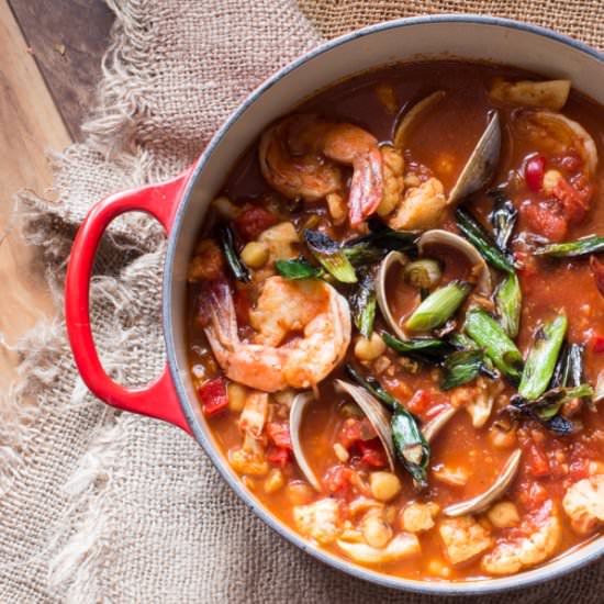 Middle-Eastern Seafood Stew