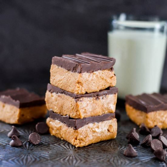 No-Bake Peanut Butter Cup Bars