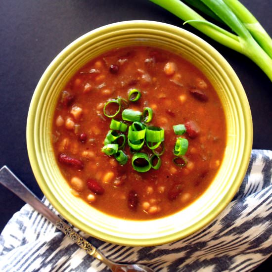 Healthy Baked Beans Soup