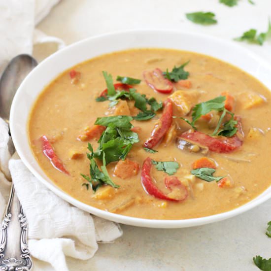 Thai Sweet Potato Soup