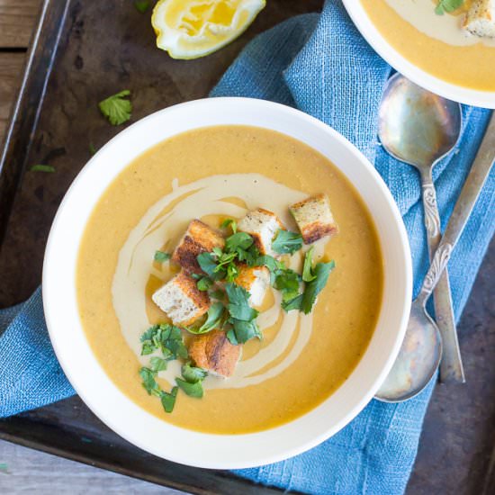 Easy Falafel Soup