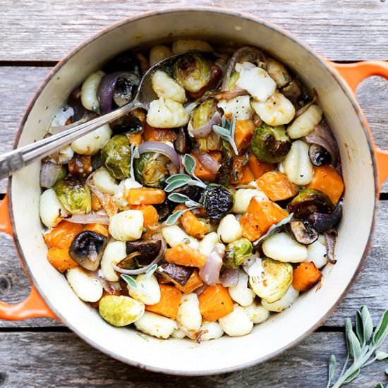 Gnocchi with Winter Vegetables