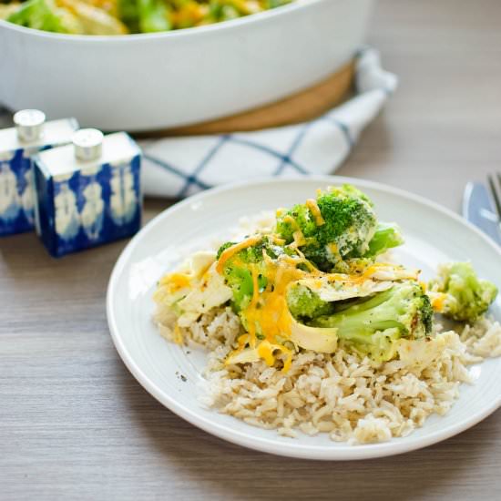 Curried Chicken & Broccoli