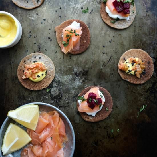 Gluten-Free Buckwheat Blinis