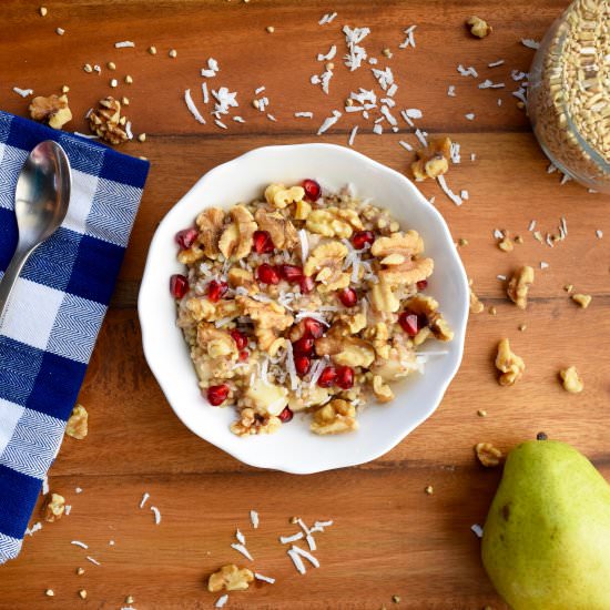 Buckwheat Pear Porridge