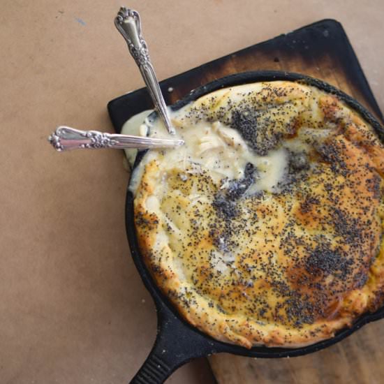 Cozy Skillet Poppy Seed Chicken Pot