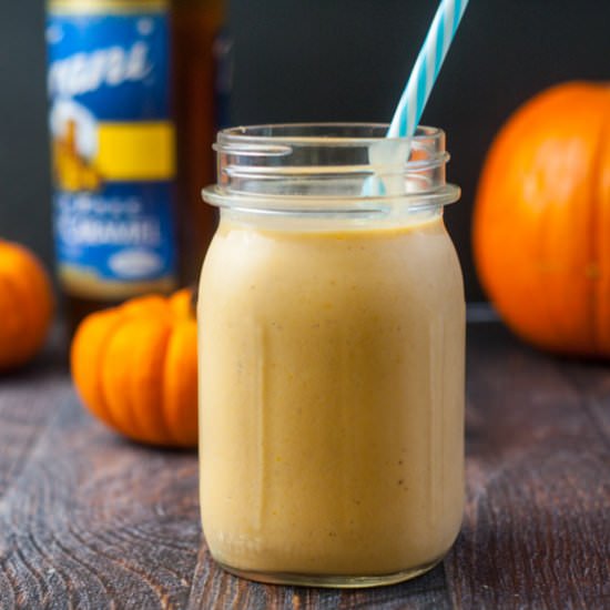 Salted Caramel Pumpkin Smoothie