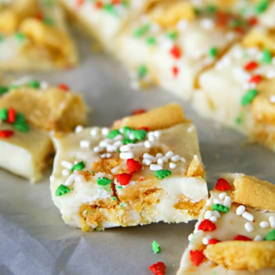 Frosted Sugar Cookie Fudge