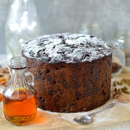 Rich Christmas Fruitcake