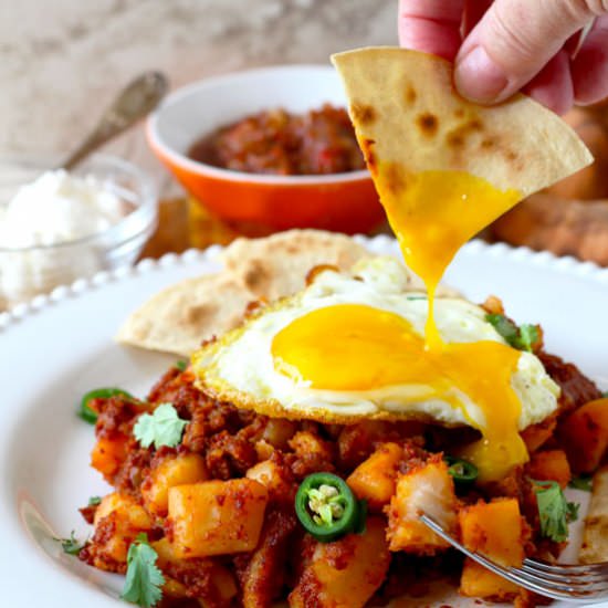 Potato and Chorizo Hash