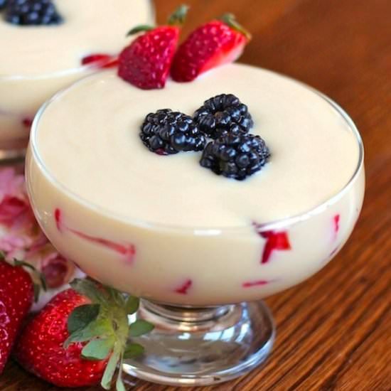 Healthy Vanilla Pudding