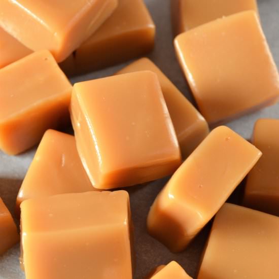 Homemade Buttery Caramels