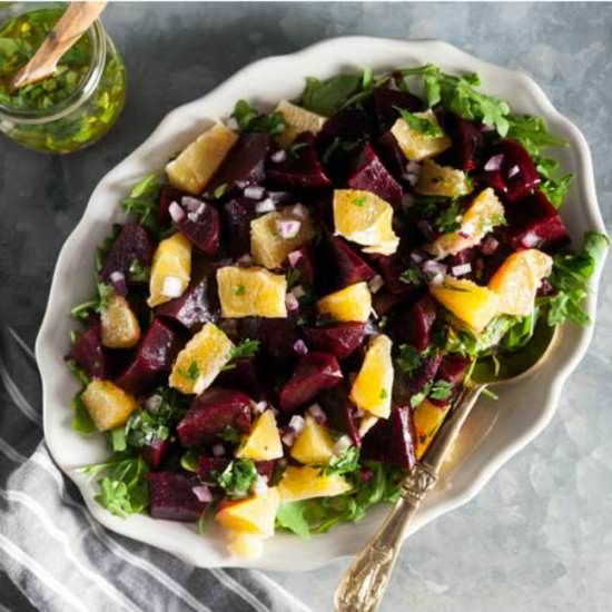 Roasted Beet and Citrus Salad