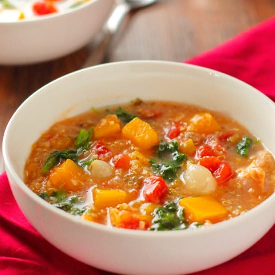 Chicken Stew with Butternut Squash