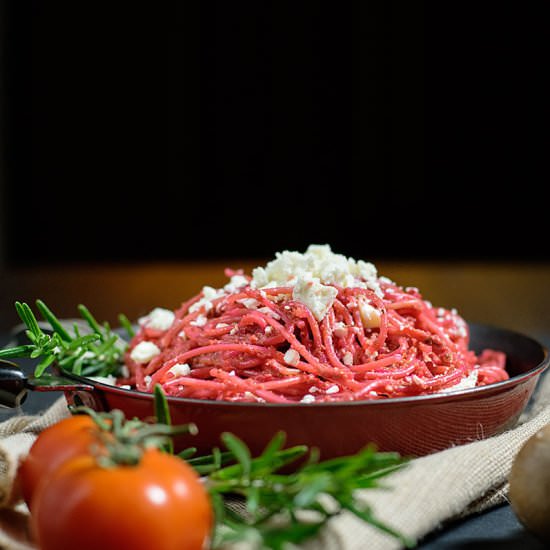 Spaghetti & Winter Vegetables Sauce