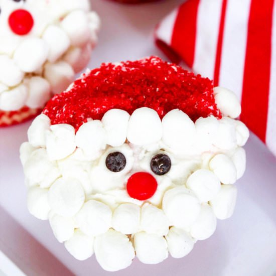Santa Cupcakes