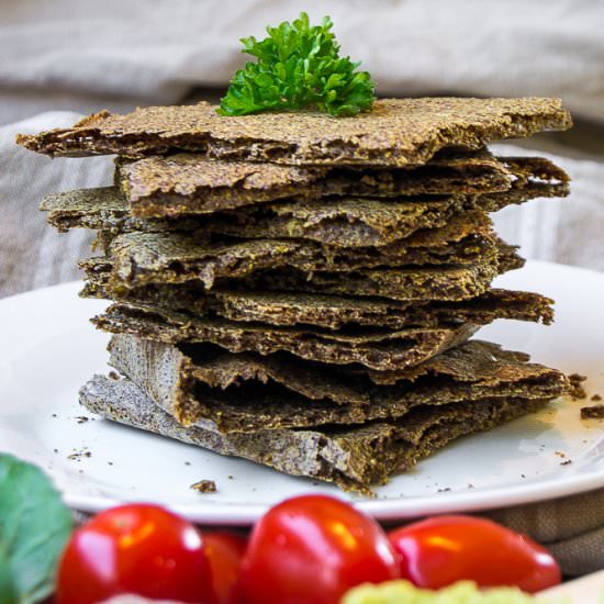 Savory Flax Crackers