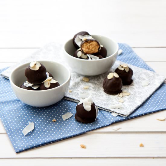 5 Ingredients Sweet & Salty Truffles