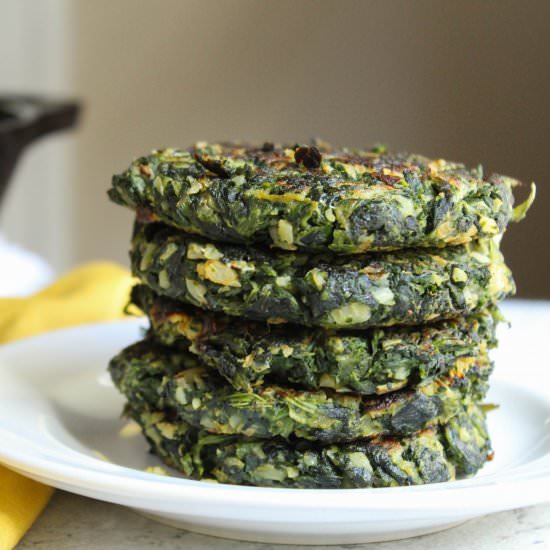 Paleo Spinach Patties