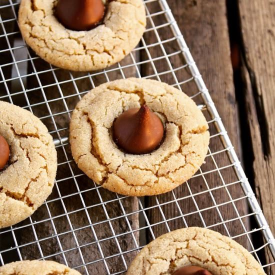 Peanut Butter Kiss Cookies