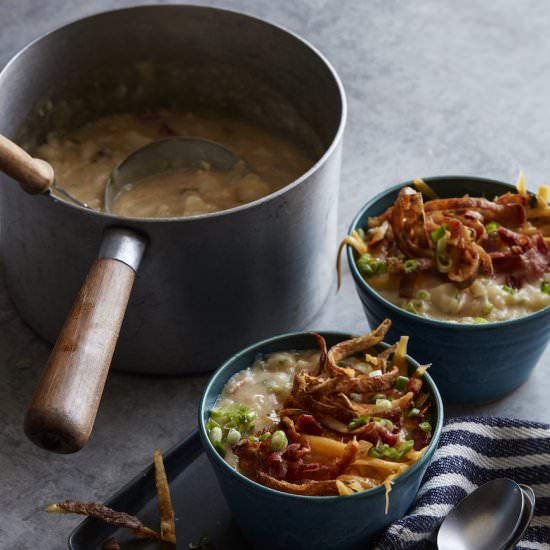 Fully Loaded Baked Potato Soup