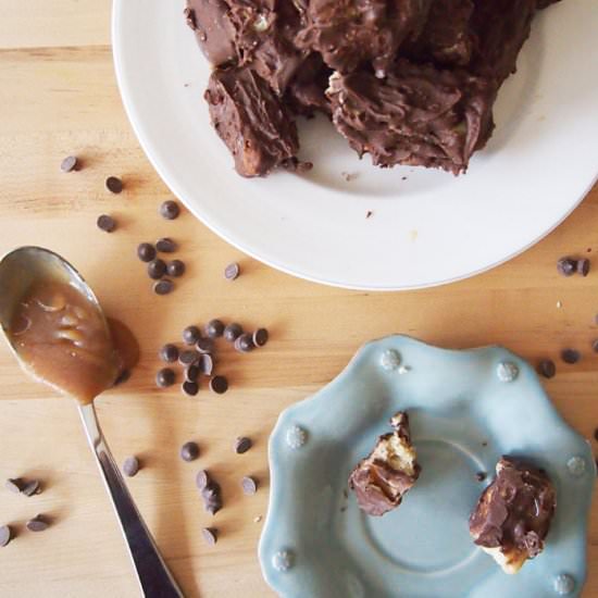 Homemade Twix Bars