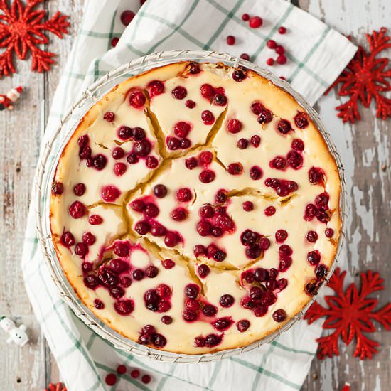 Christmas Cheesecake