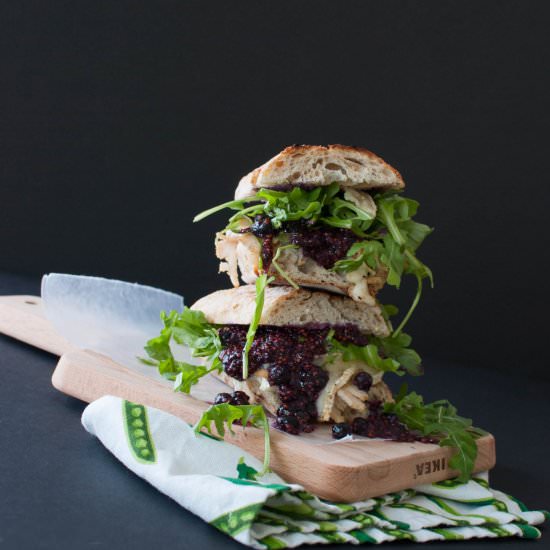 Grilled Turkey & Brie Sandwich
