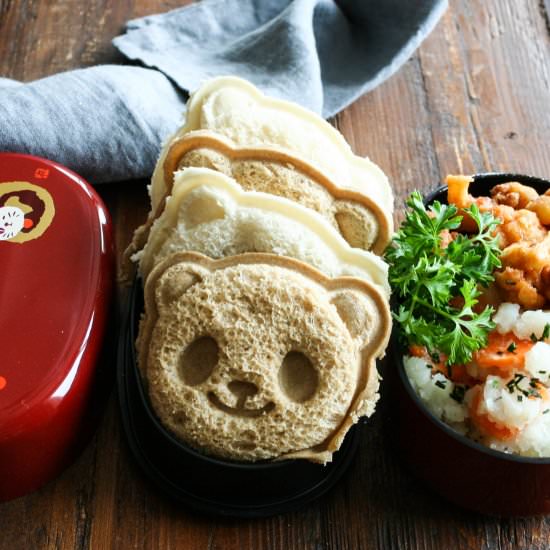 Panda Sandwich Bento Lunch Box