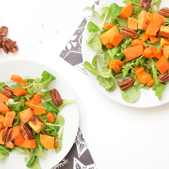 Pumpkin Sweet Potato Salad
