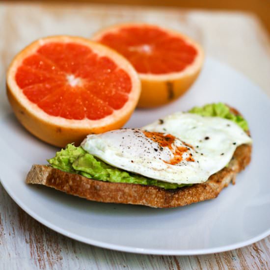 Fried Egg Avocado Toast