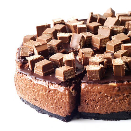 Chocolate Marshmallow Mousse Cake