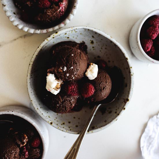 Dark Chocolate Ice Cream