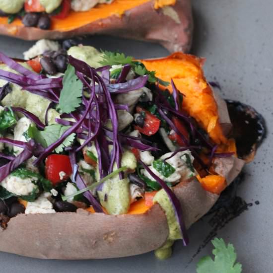 Stuffed Sweet Potatoes