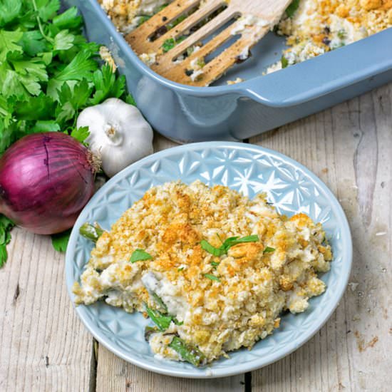 Cauliflower Green Bean Casserole