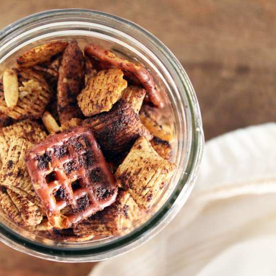 Rosemary Parmesan Snack Mix