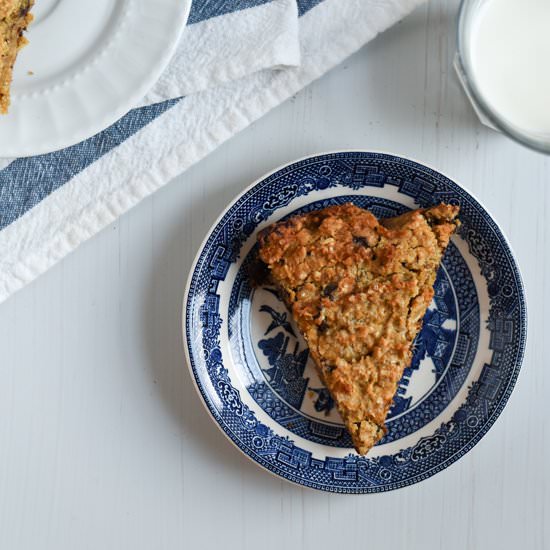 Chickpea-Chocolate Chip Cookie Cake
