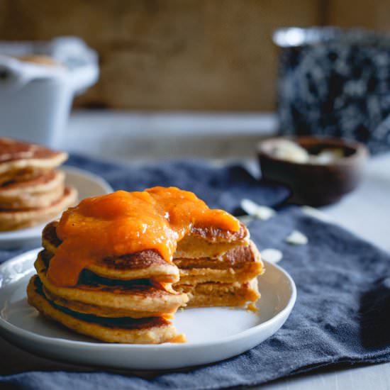 Persimmon Pancakes