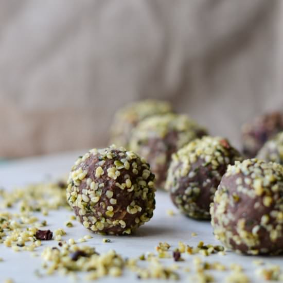 Chocolate Hemp Protein balls