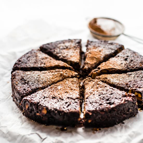 Italian Chocolate Christmas Cake