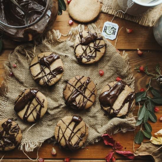 vegan shortbread cookies