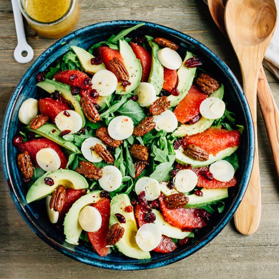 Grapefruit Avocado Salad