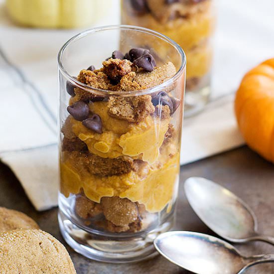 Pumpkin Gingerbread Trifle