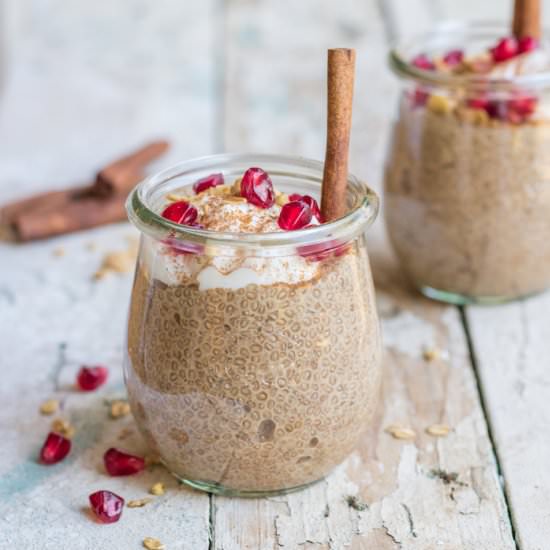 Chai Latte Chia Pudding